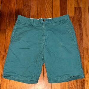 Old Navy Green Flat Front Men's Shorts